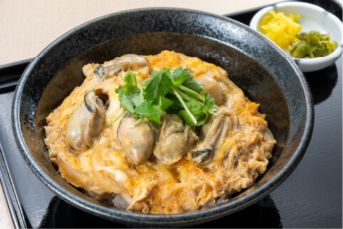 牡蠣とじ丼(冬季限定)